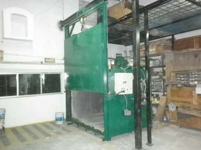 horno de revenido de aluminio